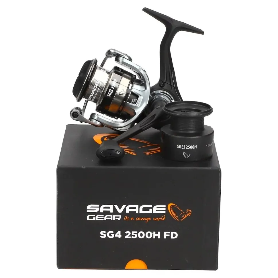 Savage Gear SG4 Spinncombo 2,74m / 25-65g + 2500H FD Spinnrolle Angelset