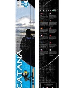 Shimano Catana Spinning 2,69m / 7-35g + 2500 Rolle + Geflochtene Schnur Combo Spinnset