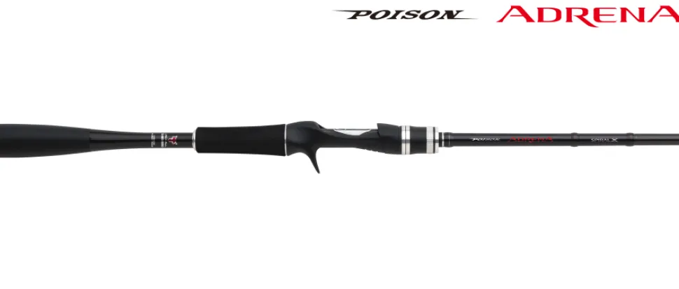 Shimano POISON ADRENA 166M 1,98m 5-21g Baitcast Spinnrute