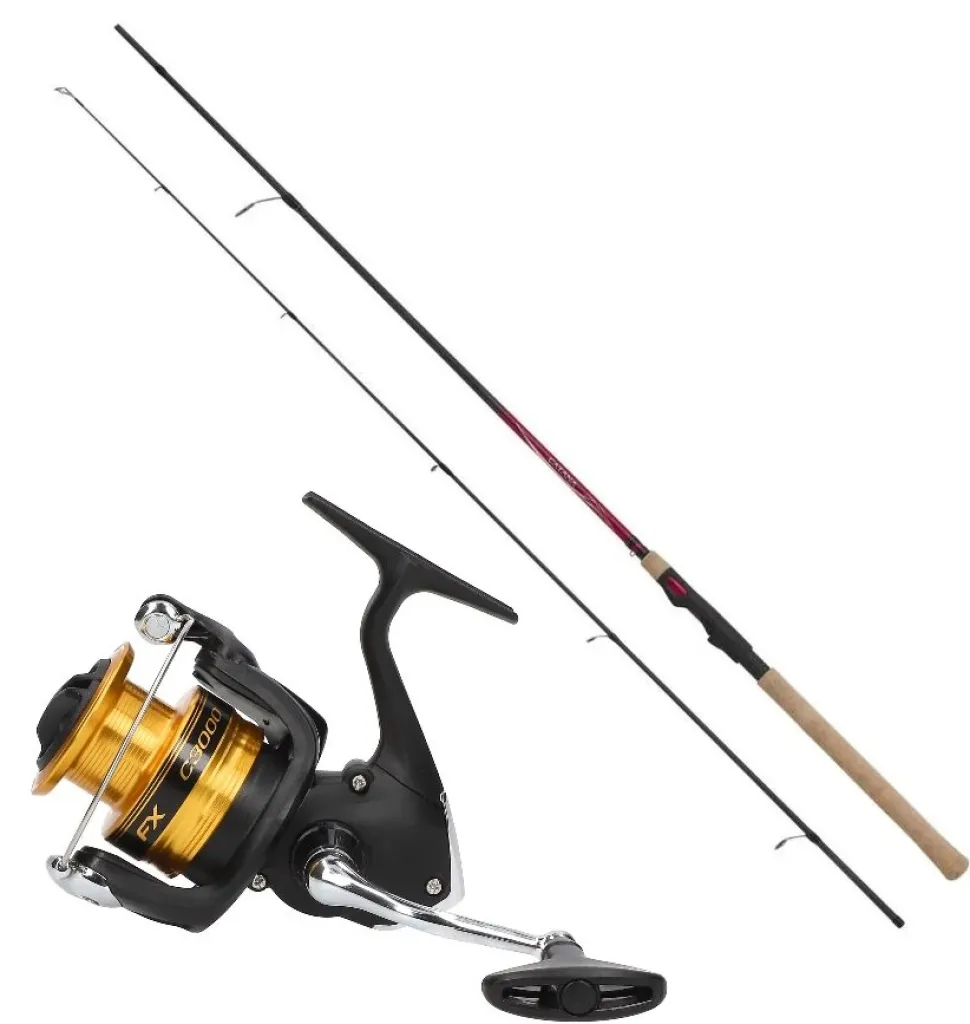 Shimano Spinncombo 2,40m 10-30g Catana + FX C3000 FC Spinnangelset