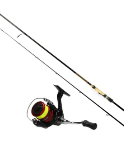 Spinnrutencombo Shimano SN 1000FG Sienna + 672L 3-15g 2,01m Spinnrute Angelset