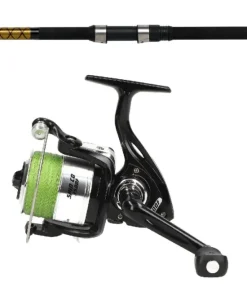 Tele Pilk Combo WFT 2,70m 50-160g + EFT Spin Co 3500F Braid mit Schnur Meerescombo