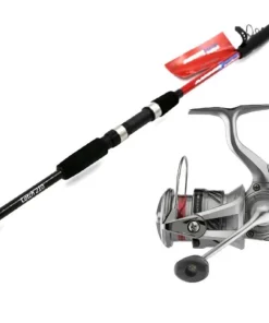 Teleskop Angelset 3,00m / 40-60g Teleskoprute + Spinnrolle Reise Travel Combo