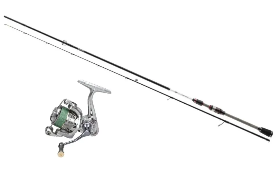 Ultra Light Combo Daiwa Silver Creek 2,05m / 5-21g + Mostal Taipan UL Braid Spinnrolle