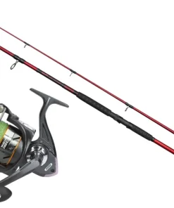 Welscombo Ugly Stik 3,30m / 120-200g Silurus Distance + EFT Waller Pro 8000 Großfisch Angelrolle