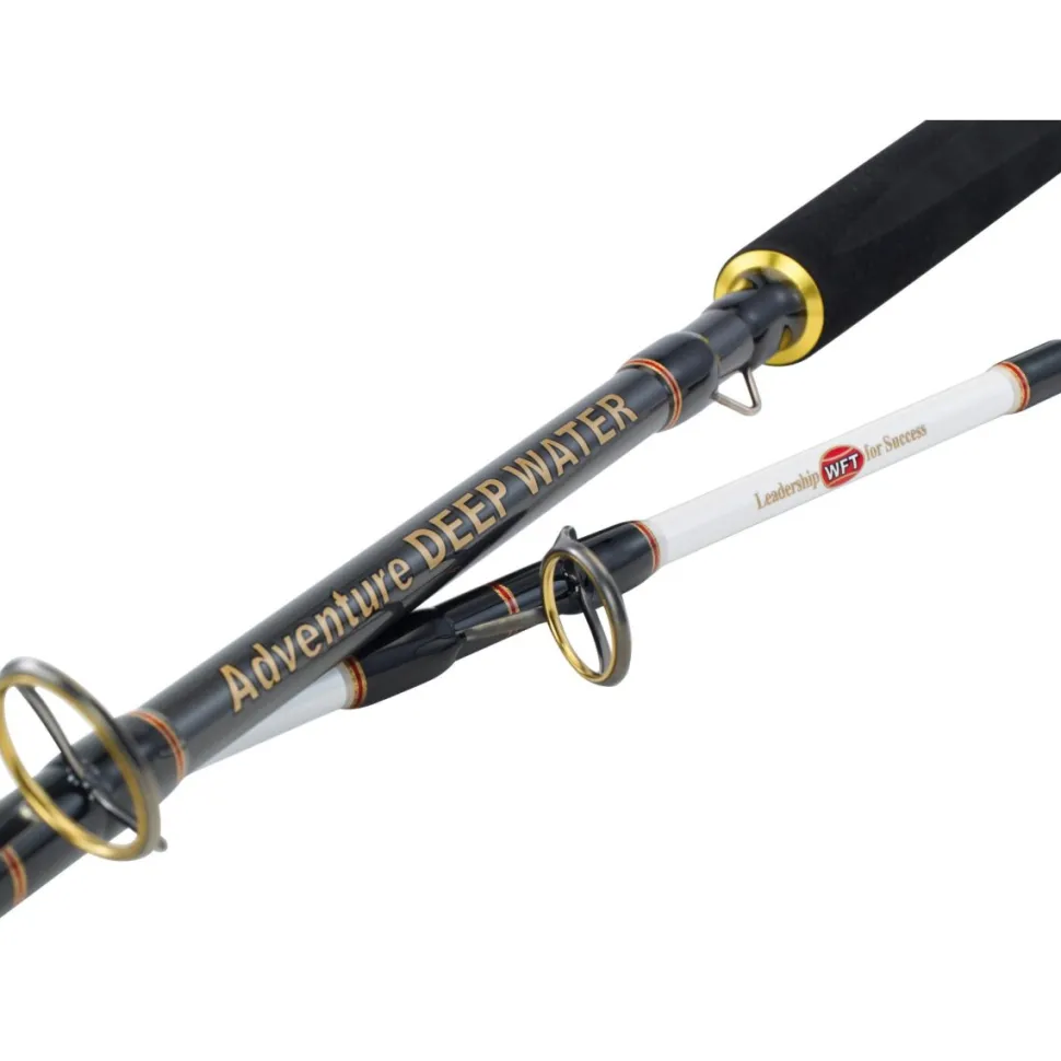 WFT Adventure Deep Water 2,15m 50lbs 200-1200g Bootsrute Meeresrute für Elektro-Rolle