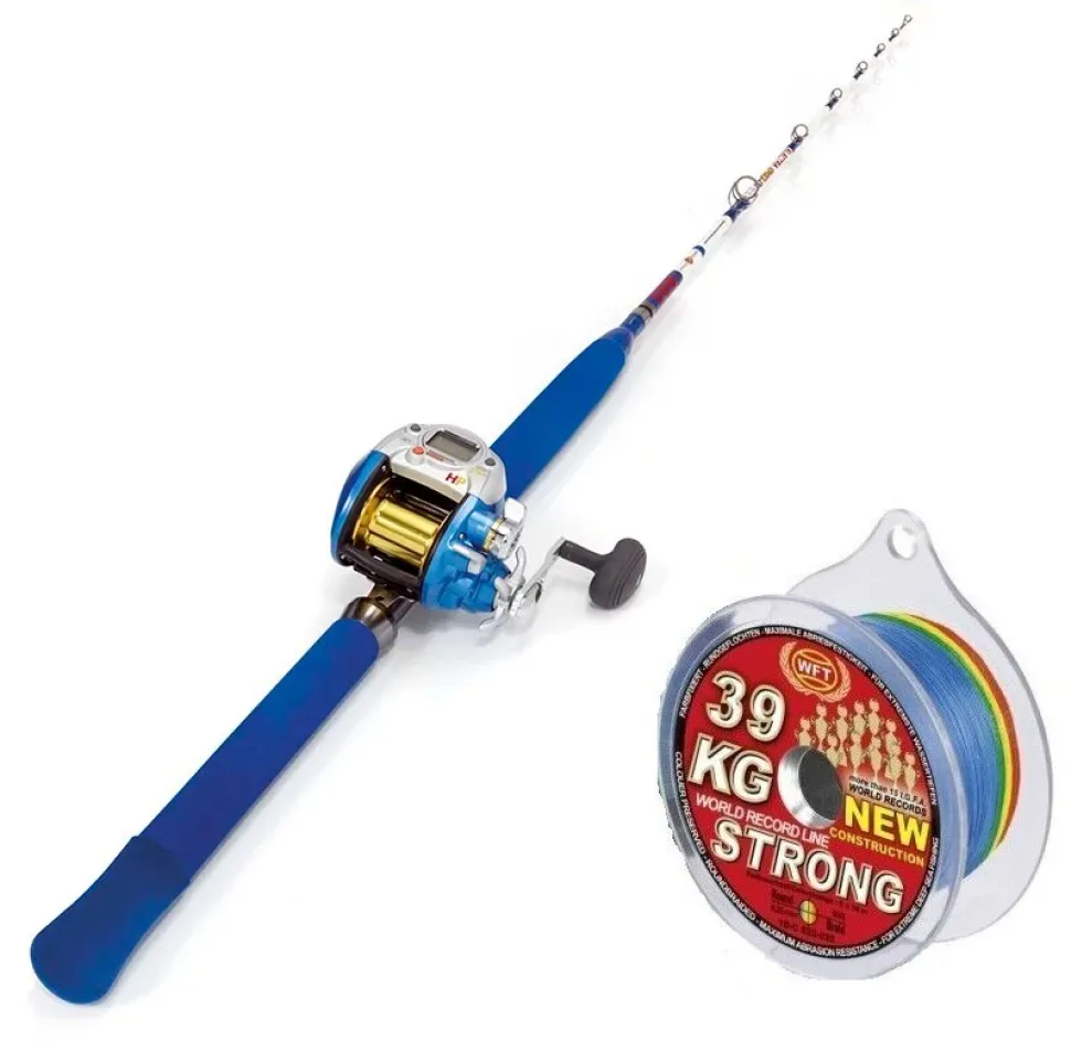 WFT Electra Combo Electra Pro Speedjig 700PR HP + Speed Jig 2,00m / 200-1000g + 39Kg Schnur