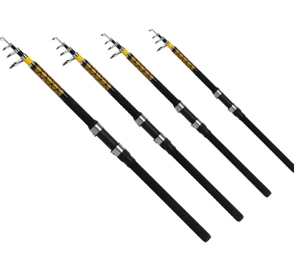 WFT Never Crack Tele 30-60g Universal 2,10m / 2,40m / 2,70m / 3,00m Teleskoprute Spinnrute Allroundrute