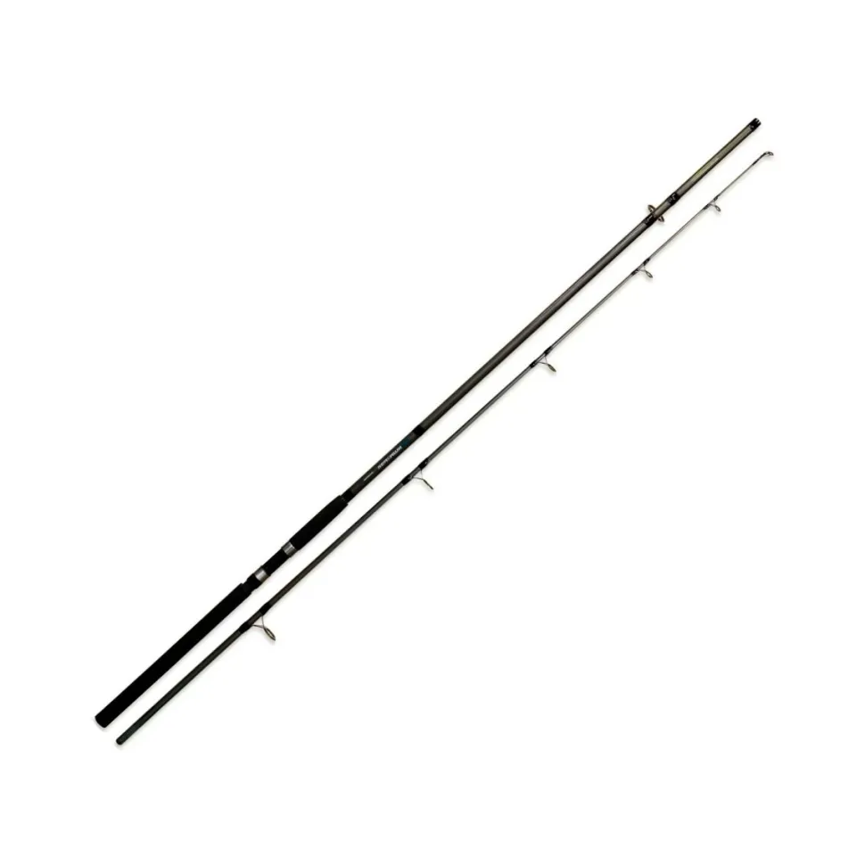 2x Lineaeffe Karpfenset Karpfenrute + Freilaufrolle + Karpfenschnur 3,60m / 2,75lbs